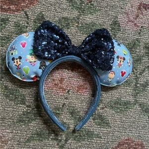 Disney Loungefly Chibi Character Minnie Mouse ears headband 💙
